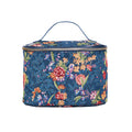 V&A Licensed Flower Meadow Blue - Toiletry Bag